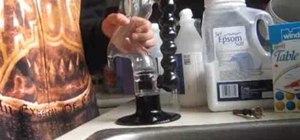 Clean your bong with simple supplies