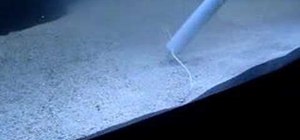 Use a sand rake to maintain your aquarium