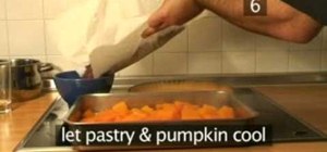 Make a pumpkin pie step by step