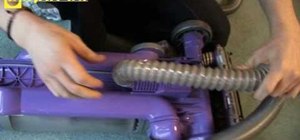 Replace the hose on a Dyson DC07 vacuum cleaner
