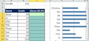 Conditionally format a bar chart in Microsoft Excel