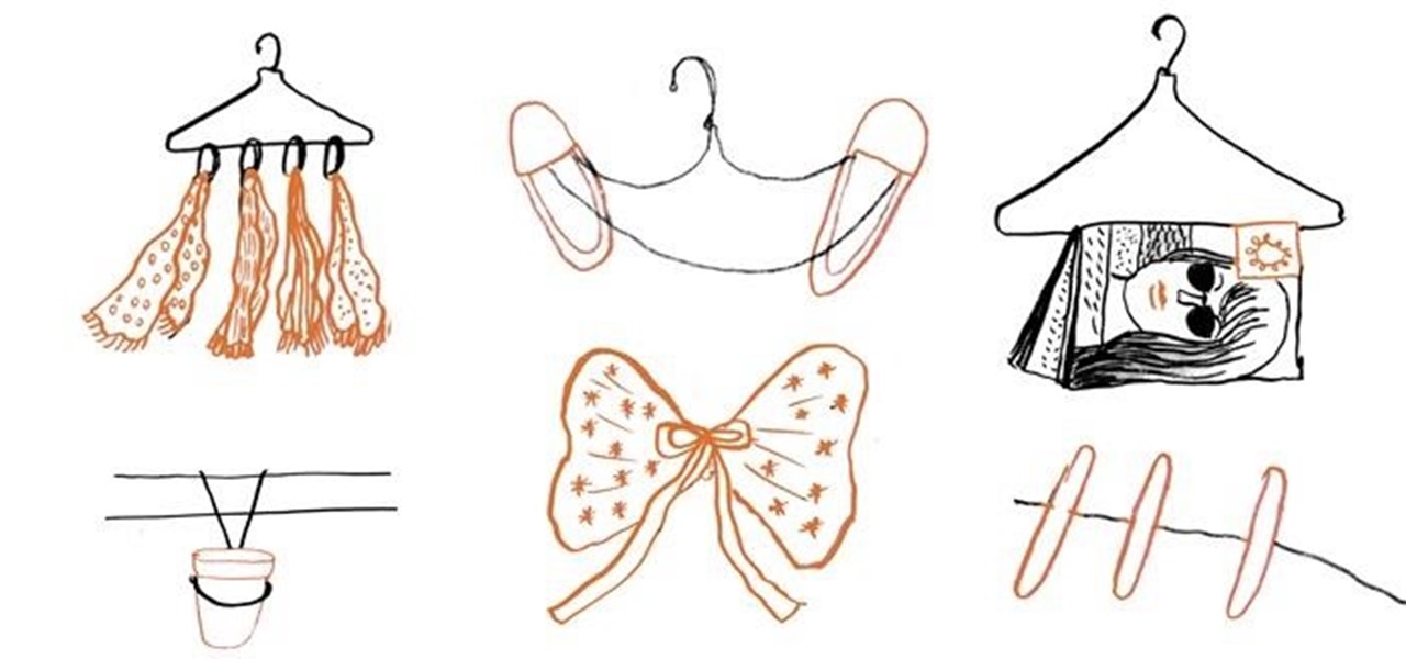 16 Uses for Wire Coat Hangers That Have Nothing to Do with Hanging Clothes