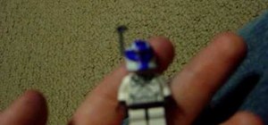 Make a Lego Arc Trooper pilot from Star Wars