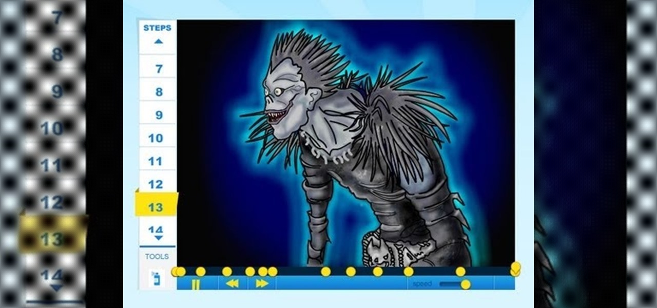 Draw Ryuk from Death Note