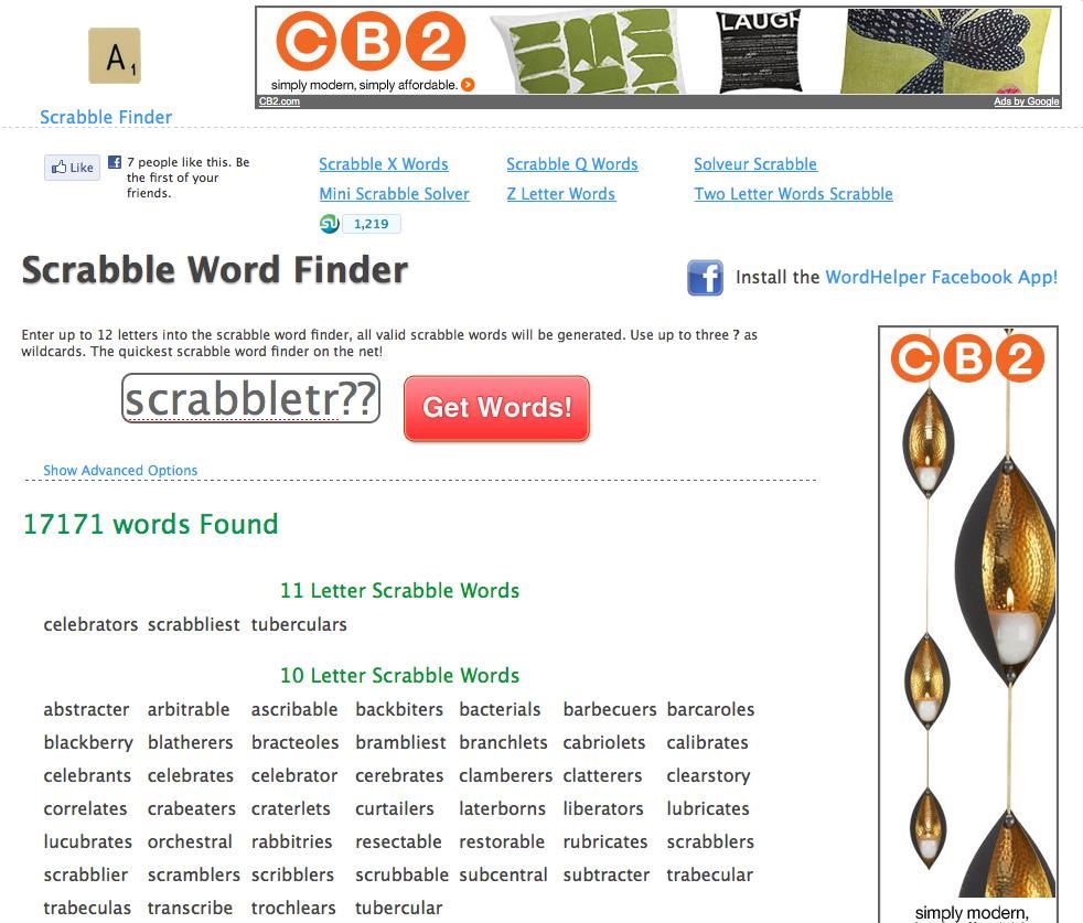 SCRABBLE Evolution: From Boards & Brew to Pockets & Programs to Cheats & Cheating