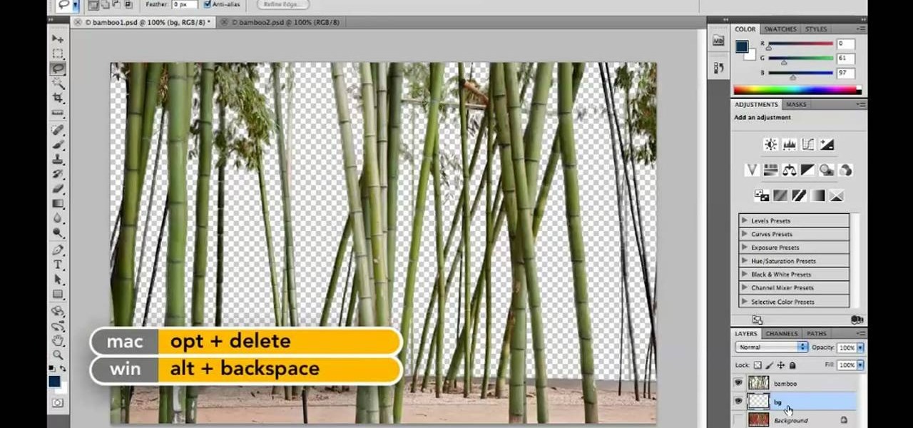 photoshop cs5 mac simplify layer