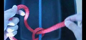Tie a PC Knot for your tennis racket