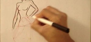 Draw a female body form