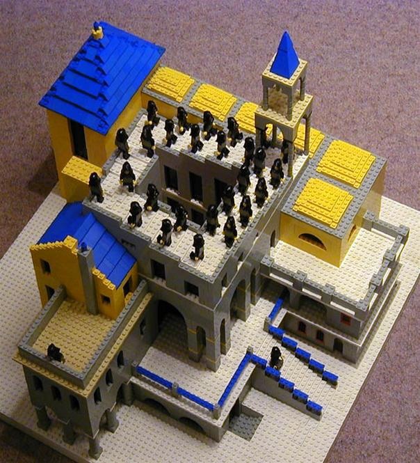 Escher LEGO Style