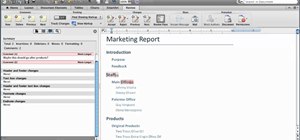 Add comments to a document in Microsoft Word for Mac 2011