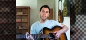 Play "Blindsided" by Bon Iver on acoustic guitar