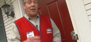 Install a pre-hung exterior door with Lowe's