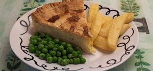 Make a simple cheese and onion pie