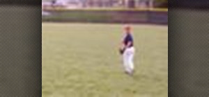 Practice the outfielder's drop step drill in baseball