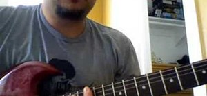 Play "Dirty Deeds" by AC/DC on electric guitar