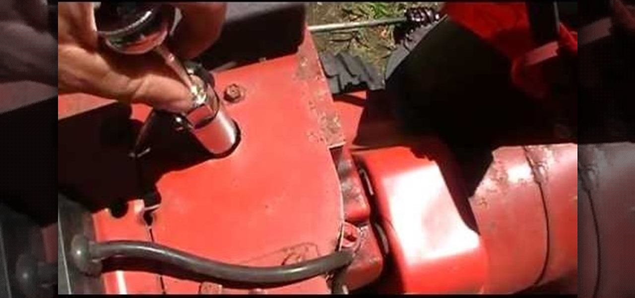Change or Replace Spark Plug on a Snowblower Small Engine Repair
