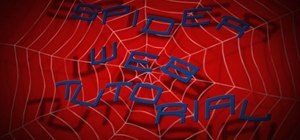 Create an animated spider web with Adobe After Effects