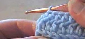 Crochet ribbing with the half double crochet