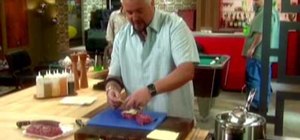 Make an inside out burger with Guy Fieri