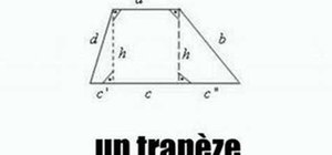 Say geometric shapes in French