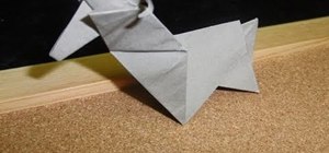 Make an origami sheep from the Chinese zodiac