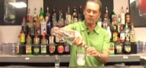 Mix a China White cocktail shooter