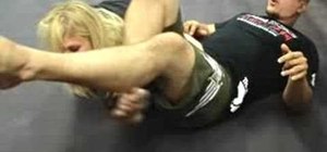 Execute an Omoplata with Frank Mir and MMA Girls