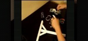Make a paper crossbow