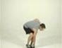 Tone legs with a single-leg squat touch down exercise