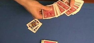 Perform the Jack in the Hole card trick