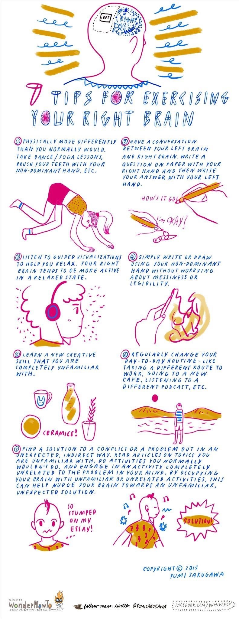 7 Tips for Exercising Your Right Brain