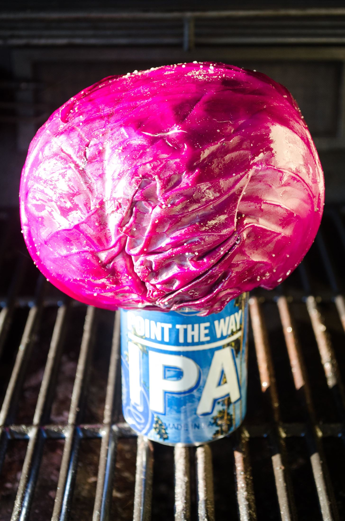 Beer Can Cabbage Is the Meal Your Vegetarian Friends Deserve