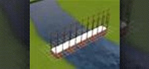 Build a bridge in The Sims 3