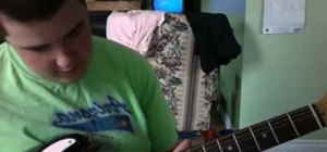 Play "My Beloved Monster" from Shrek on guitar
