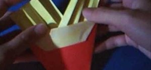 Origami French fries