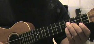 Play the intro to Bob Marley's "Redemption Song" on the ukulele