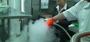 Cook with liquid nitrogen in the real