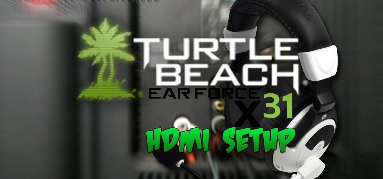 Passende Byen kasseapparat How to Install a Turtle Beach headset for an HDMI components « Xbox 360 ::  WonderHowTo