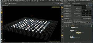 Use and work with DOP forces in Houdini 10