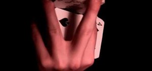Perform the one-handed revolution cut card trick