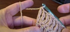Increase and decrease treble or triple crochet