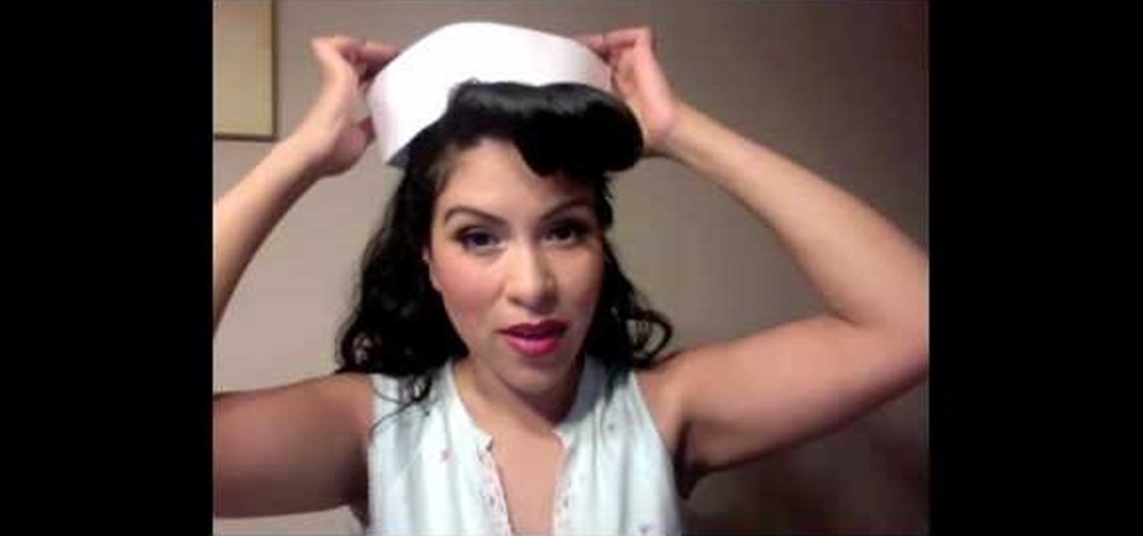 How to Get a Navy sailor's pin-up retro hairstyle « Hairstyling ::  WonderHowTo