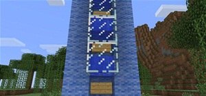 Build a Water Elevator in Minecraft