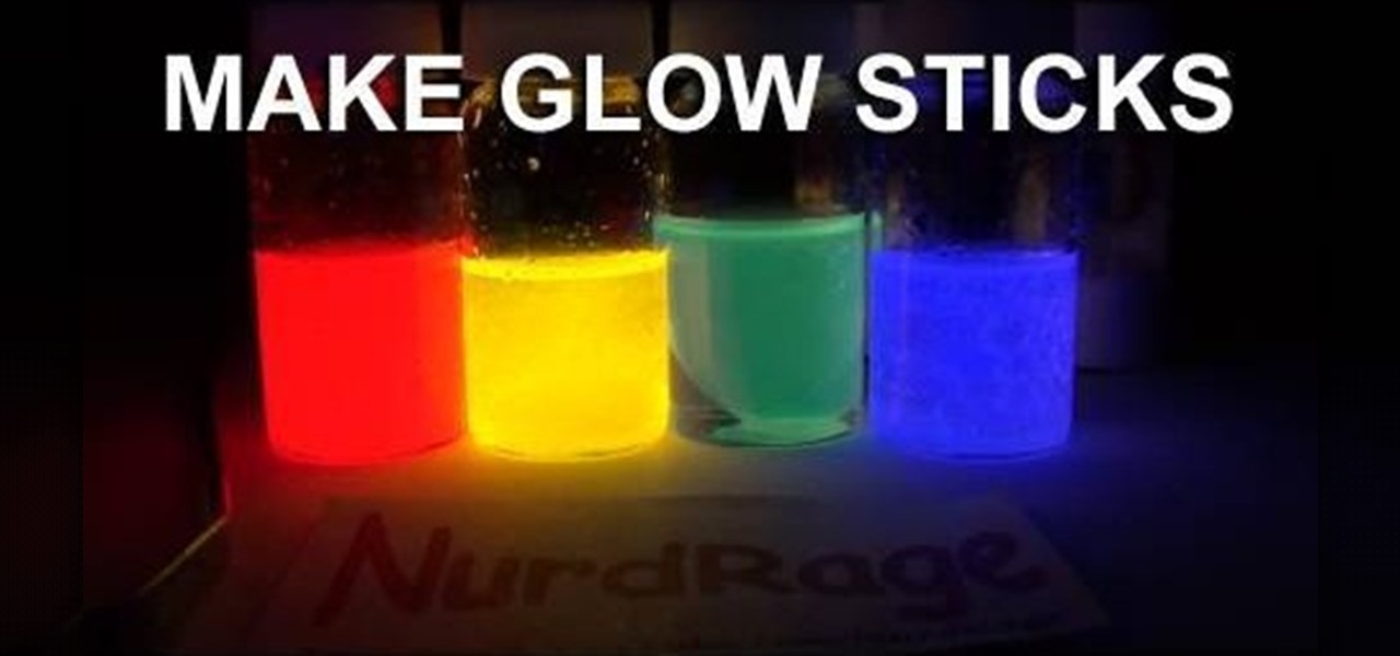How To Make A Glow Stick Reaction With Real Chemicals Science Experiments Wonderhowto - Diy Glow Stick Mountain Dew