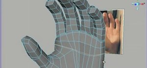 Model a human hand with perfect edge flow in Maya