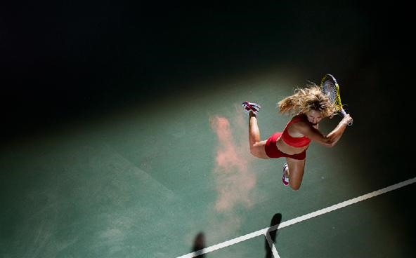 Tennis in Slow-Mo Looks Like Amazonian Ballet