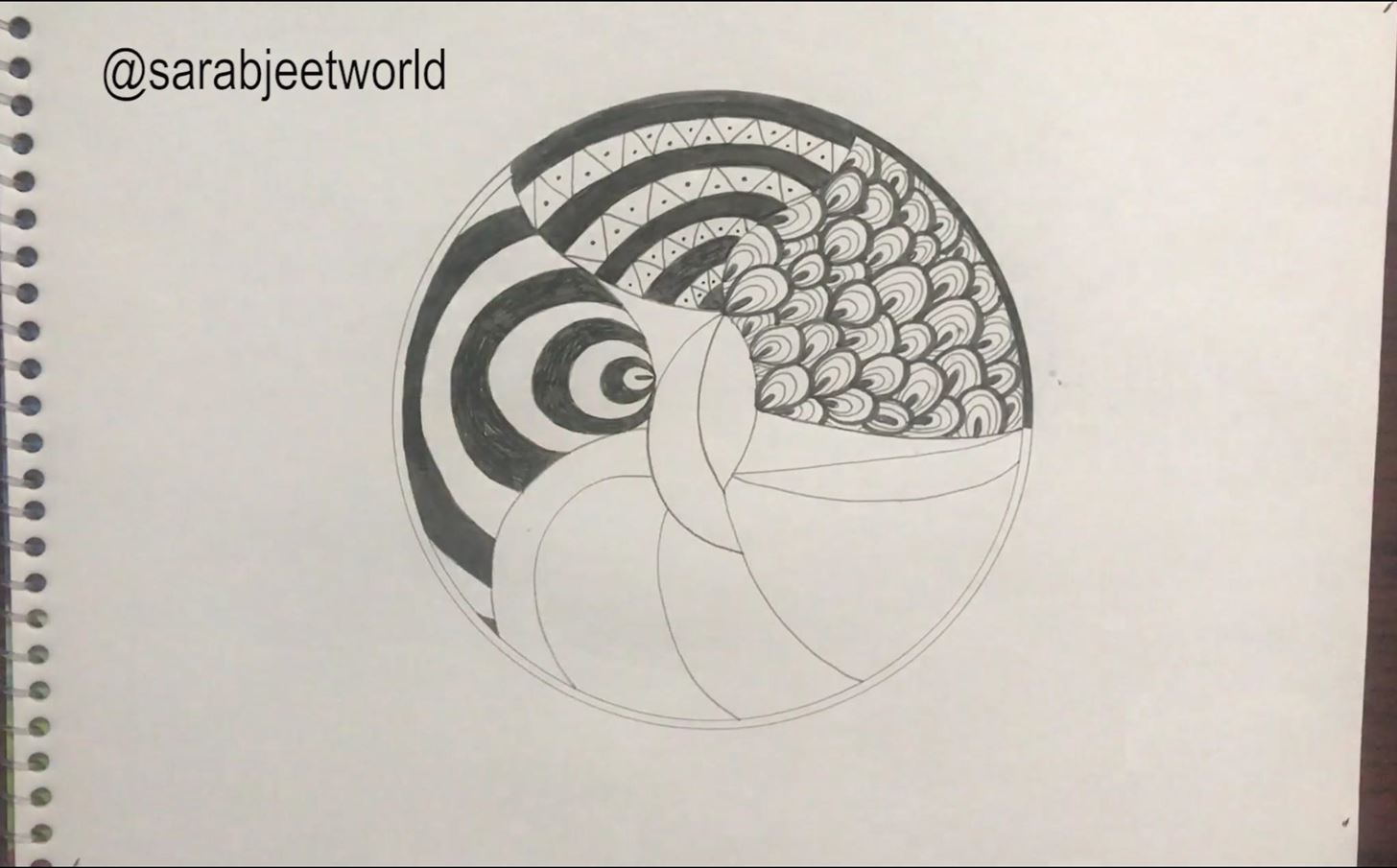 How to Draw Best Zentangle Tutorial for Beginners