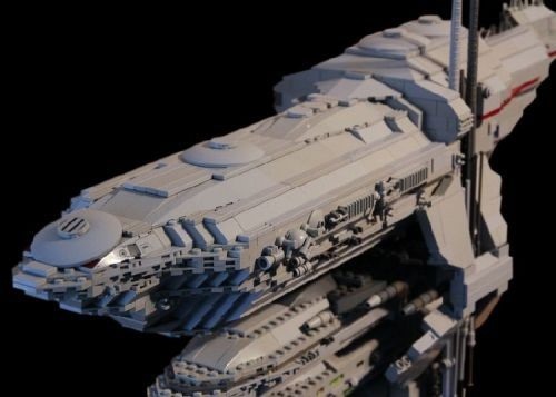 Star Wars LEGO-gasm: 4' 6" Rebel Frigate