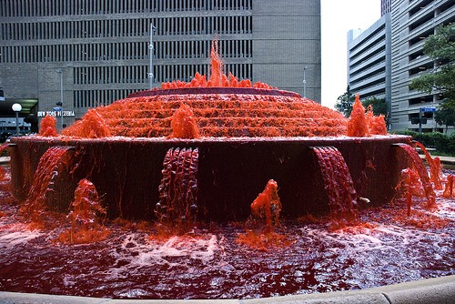 Apocalyptic Fountains Spew Blood