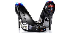 LED Embedded Cop Heels